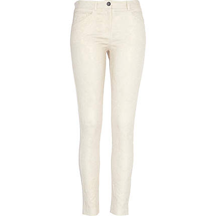 GOLD-FOIL-JACQUARD-SKINNY-TROUSERS1