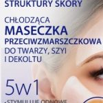 SOS CHŁODZĄCA MASECZKA PRZECIWZMARSZCZKOWA DO TWARZY, SZYI I DEKOLTU 5w1 Evelin