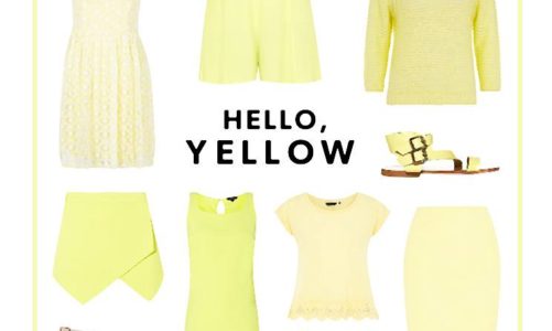 Intensywna żółć i soczysta limonka to najmodniejsze kolory tego sezonu.