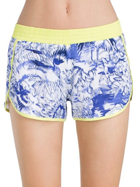 Bird Print Shorts