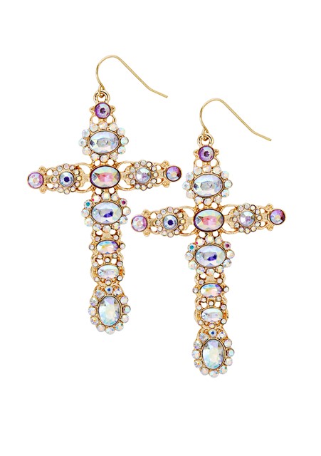 Katy Perry Crystal Oversized Cross Drop Earrings 9,99EUR 8.00GBP 16,90CHF 39,90PLN
