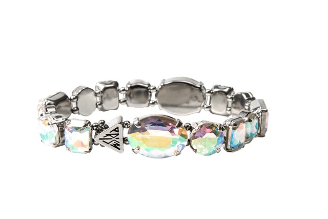 Katy Perry Iridescent Crytal Gems Strect Bracelet Silver 8,99EUR 7.00GBP 14,90CHF 35,90PLN