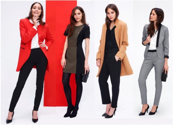 MODA BIUROWA PROSTO Z FRANCJI LIFESTYLE, Moda - Camaieu po raz pierwszy wprowadza specjalną kolekcję dedykowaną modzie biurowej.