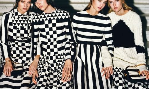 Czarno na białym – trend w modzie i wnętrzarstwie 2015