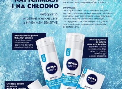 Podrażniona męska skóra? Weź to na chłodno!