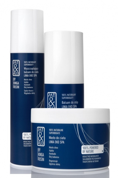 CHWILA RELAKSU Z LINIĄ EKO SPA PAT & RUB BY KINGA RUSIN LIFESTYLE, Uroda - PAT & RUB BY KINGA RUSIN TO NOWA GENERACJA KOSMETYKÓW PAT&RUB, NIEZMIENNIE INSPIROWANYCH NATURĄ, KTÓRYCH INNOWACYJNE FORMUŁY ZAWIERAJĄ JESZCZE SKUTECZNIEJSZE SKŁADNIKI NATURALNE POZYSKIWANE Z EKOLOGICZNYCH UPRAW.