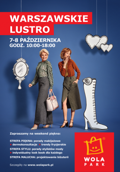 Warszawskie Lustro LIFESTYLE, Moda - Warszawskie Lustro to cykl spotkań o tematyce beauty i fashion dedykowane warszawiakom w każdym wieku.