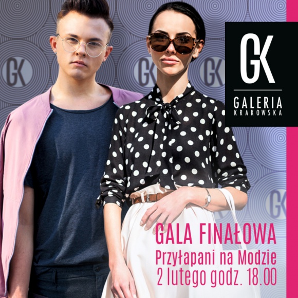 Kraków modą stoi. Finałowa gala akcji „Przyłapani na modzie” LIFESTYLE, Moda - Już 2 lutego o godz. 18:00 w Galerii Krakowskiej odbędzie się podsumowanie jedynej tego typu akcji street fashion w Polsce. Gala „Przyłapani na modzie 2017” ponownie zgromadzi miłośników dobrego stylu, modowych ekspertów i gości specjalnych.