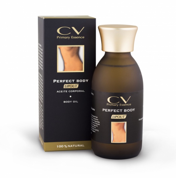 CV Primary Essence LIPOUT LIFESTYLE, Uroda - CV Primary Essence Perfect Body Lipout to niezwykle bogata mieszanka cennych olejów roślinnych i olejków eterycznych. Formuła kosmetyku jest tak skomponowana, by efektywnie wspomagać spalanie tkanki tłuszczowej, hamować powstawanie cellulitu, a jednocześnie uelastyczniać skórę.