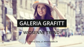 Wiosenne trendy w Galerii Grafitt LIFESTYLE, Moda - Sezon wiosenny można już śmiało uznać za rozpoczęty. Kwietniowa pogoda zaczęła nas rozpieszczać, a wraz z nią salony i butiki znajdujące się w Galerii Grafitt. Wybrane sklepy kuszą nie tylko bogatym i pełnym kolorów asortymentem, ale także rabatami!