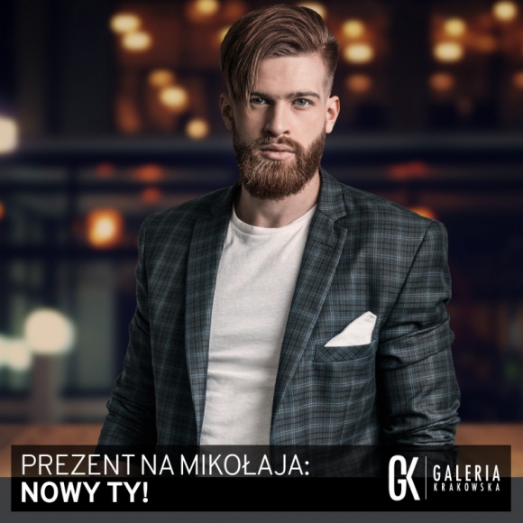 „Mikołajkowa metamorfoza” w Galerii Krakowskiej LIFESTYLE, Moda - W Galerii Krakowskiej trwa „Mikołajkowa metamorfoza”. Do 29 listopada zarówno panie, jak i panowie mogą przesyłać zgłoszenia, wygrać udział w akcji i odmienić swój wygląd pod okiem profesjonalistów.